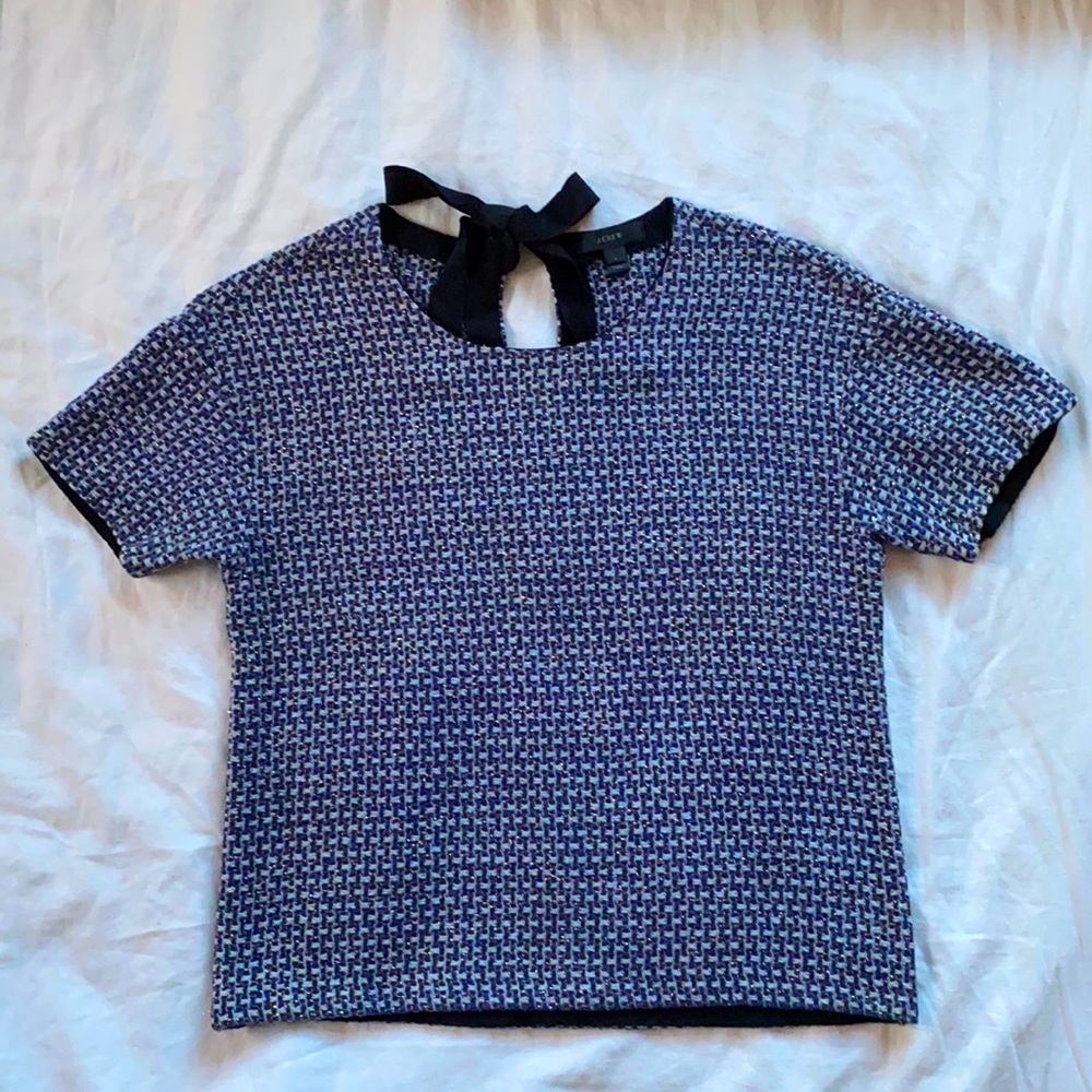J Crew Short Sleeve Sweater
